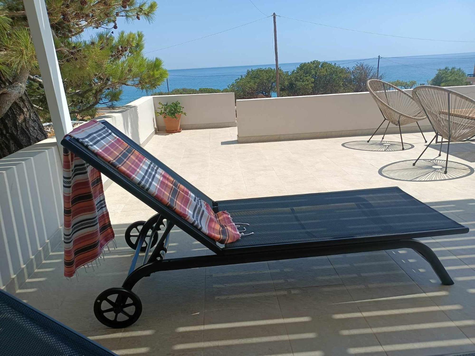 Sea View Pine House Villa Makrýgialos Exterior foto