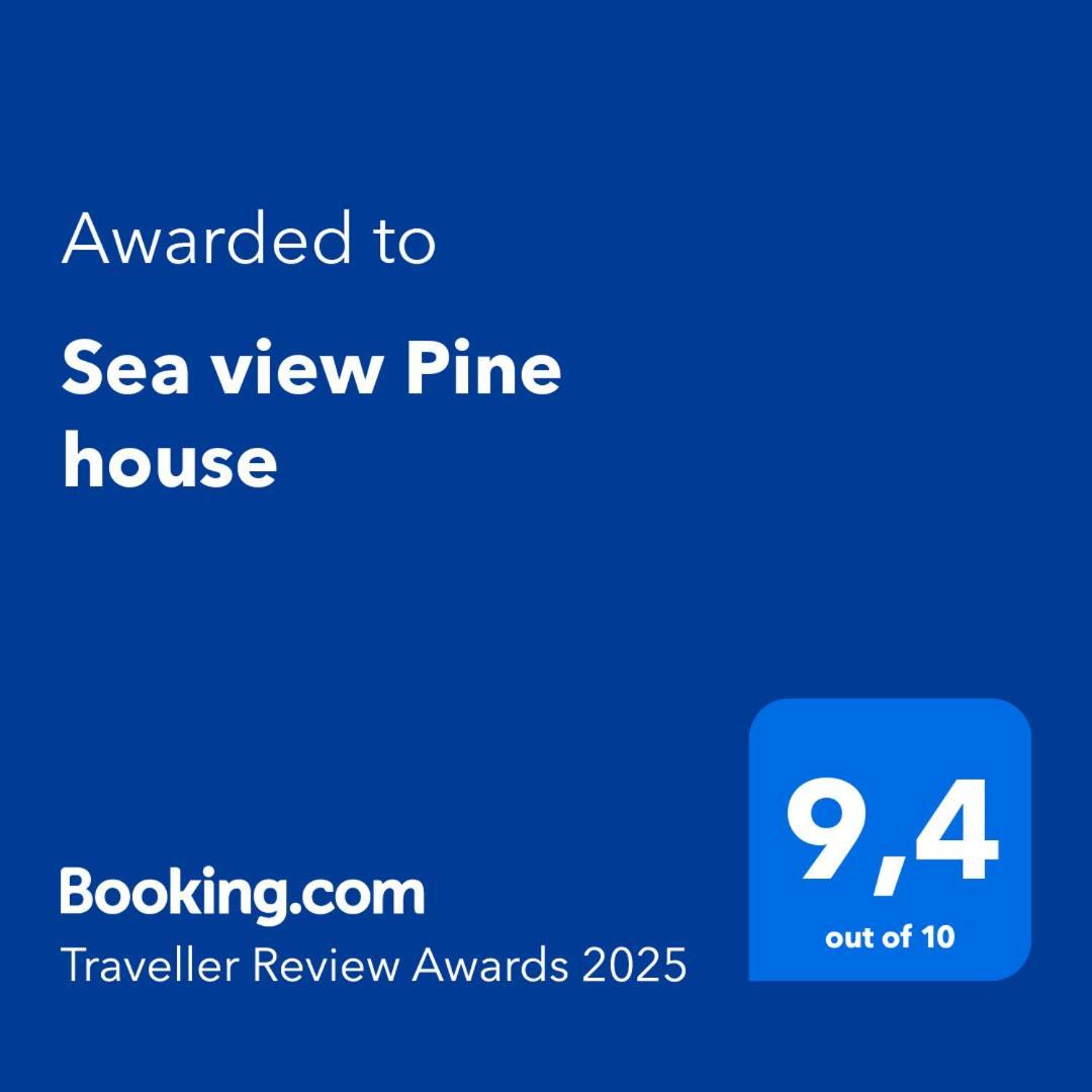 Sea View Pine House Villa Makrýgialos Exterior foto